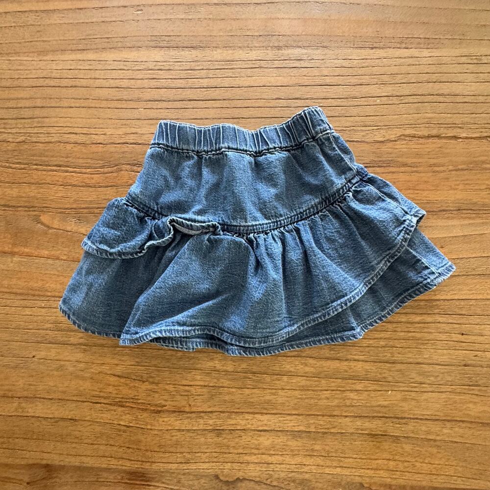 Gap Toddler Girl Denim Skirt - Size 18-24m - Picture 5 of 5